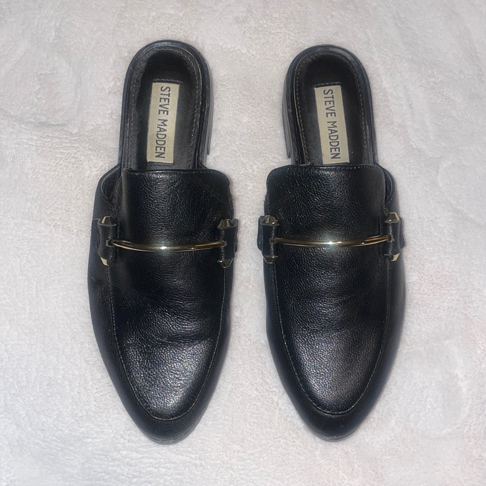 Steve Madden Leather Kandi Slip-On Mule